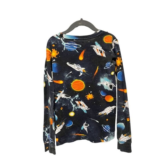 Children's Place Boys Celestial Spaceships Pj Set Long Sleeve Size 10 - Picture 3 of 8